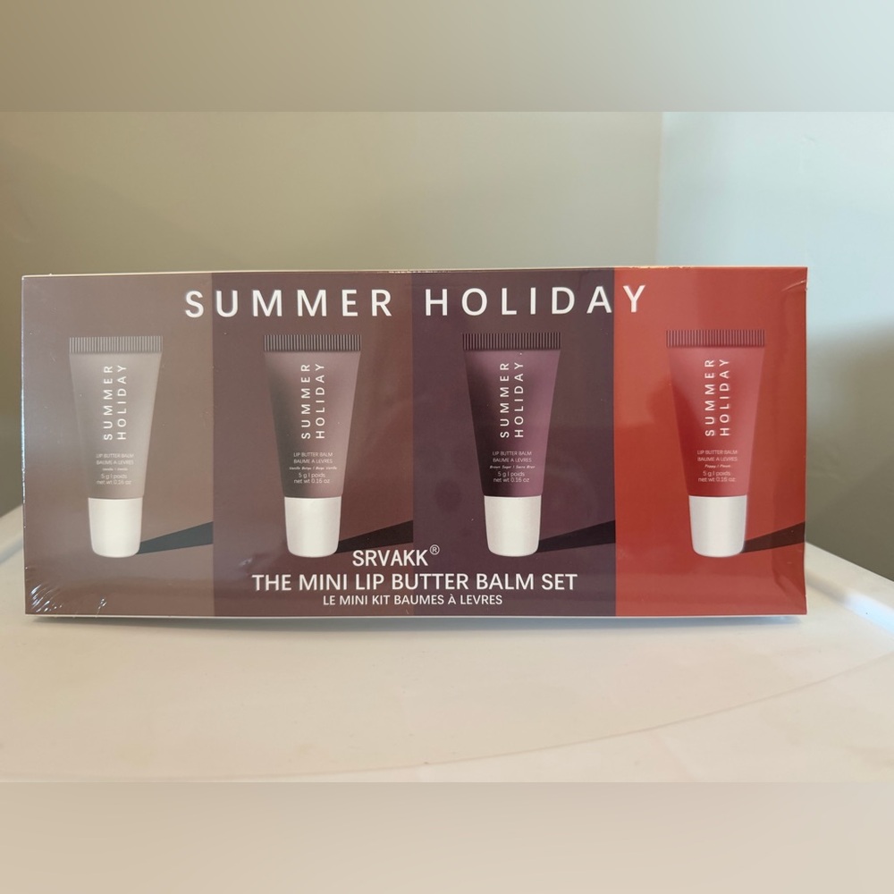 Summer Holiday Mini Lip Butter Balm Set - Assorted Shades